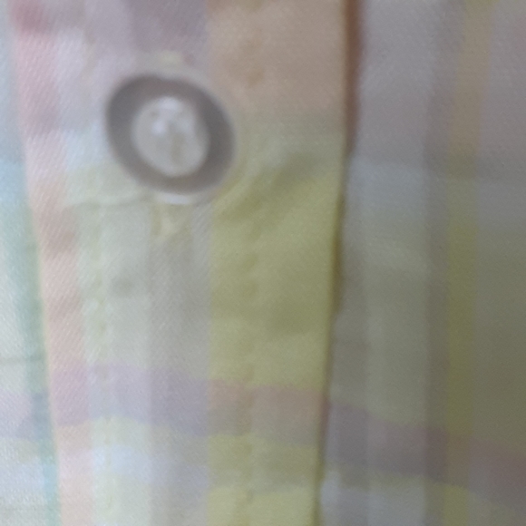 NWT Buffalo David Bitton Top Yellow XL Let's Plaid - Picture 3 of 15